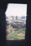 Edinburgh seen from castle